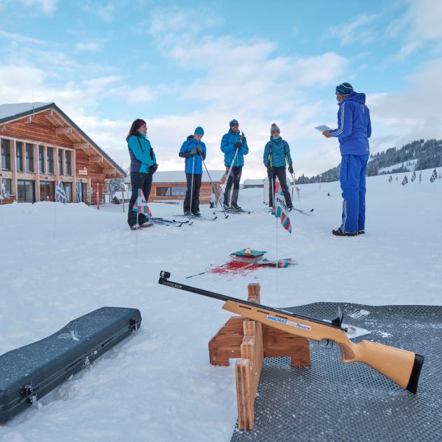 Initiation au biathlon - Les Mosses