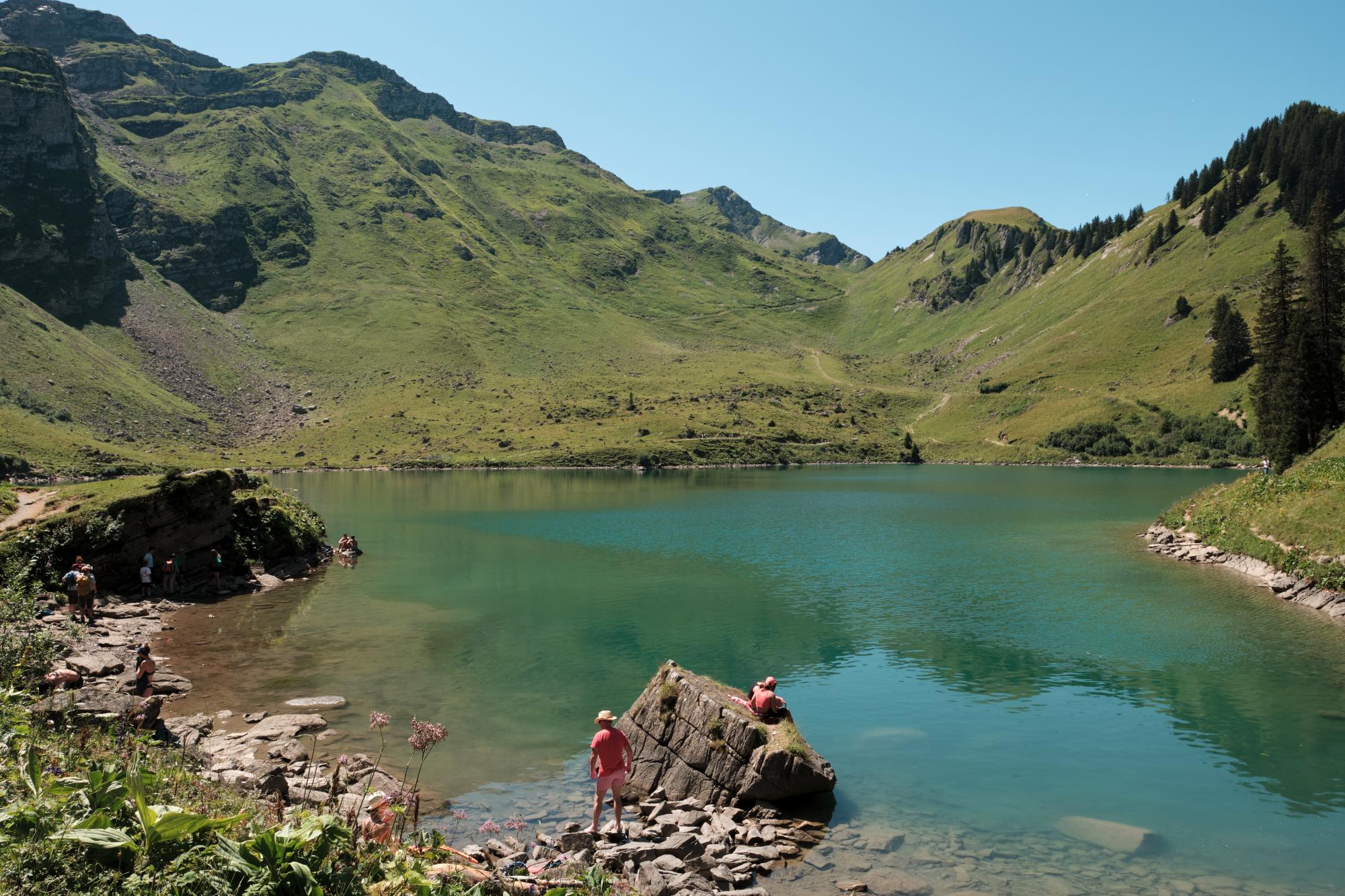 Les Mosses Lac Lioson été