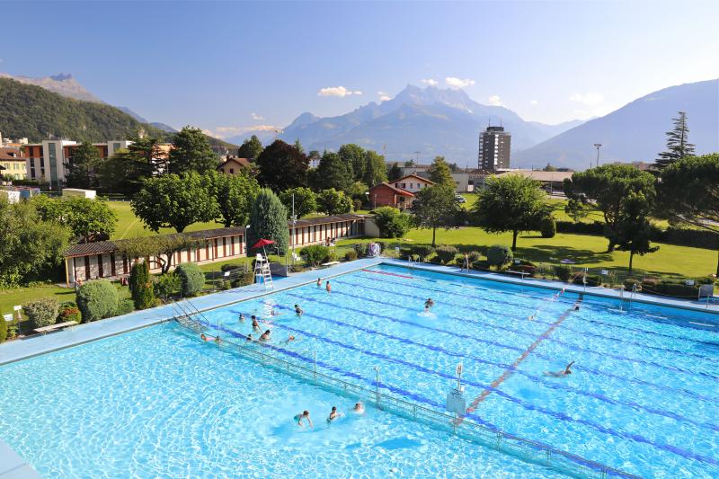 Piscine - été - Aigle