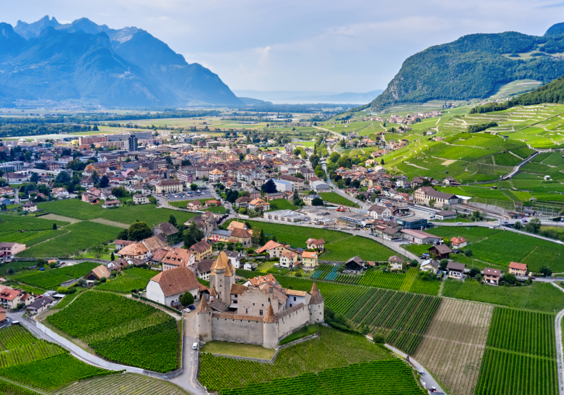 Castle of Aigle - Summer - Aigle