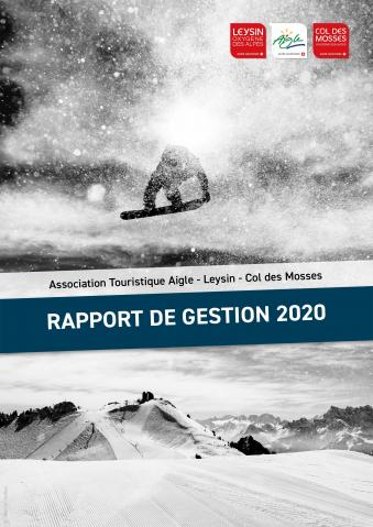 Rapport de gestion 2020 - cover