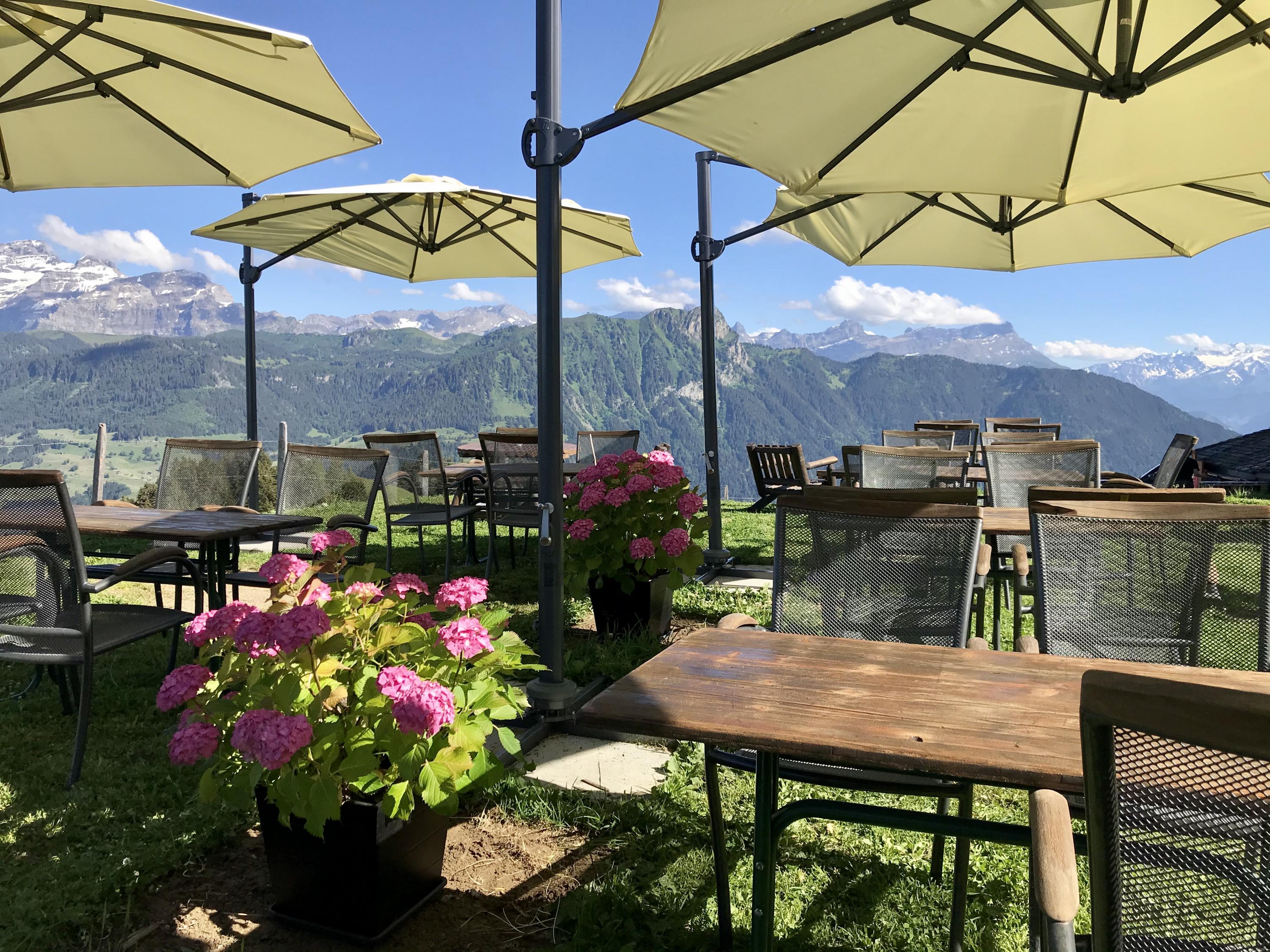Bergrestaurants und Buvetten in Leysin