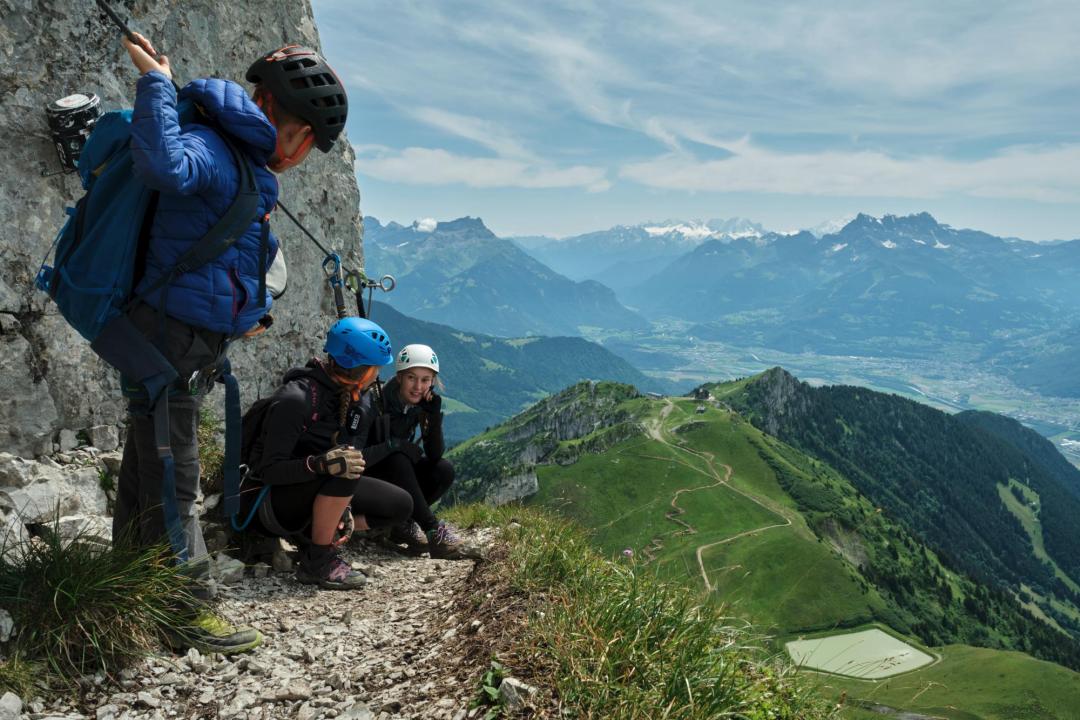 Leysin - Via ferrata - été