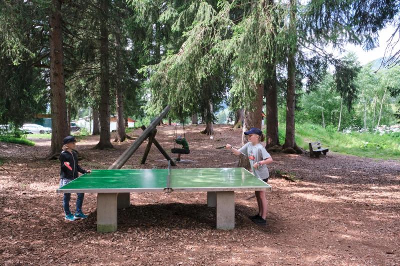 Les Mosses - Table tennis table at the playground - summer