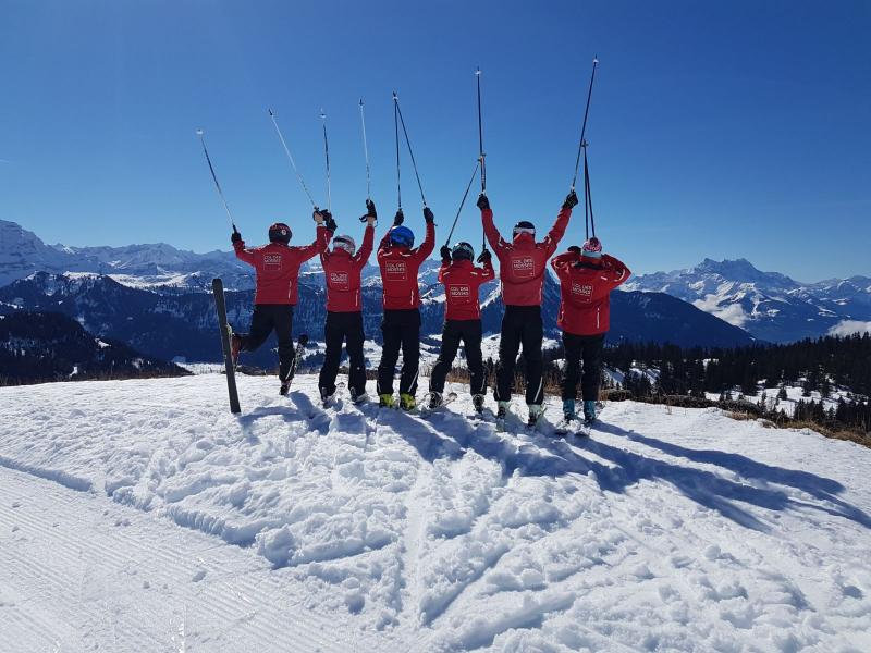 Les Mosses - Swiss Ski School Instructors - Winter