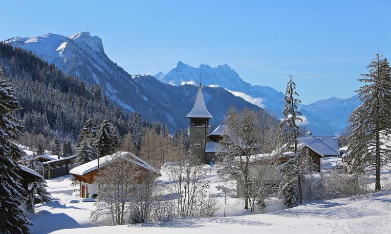 église - les Mosses - hiver - José Crespo