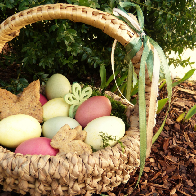Easter basket craft