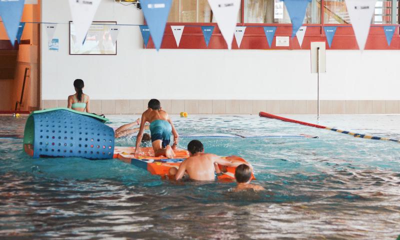 Aquaparcours - Parcours mit Kindern