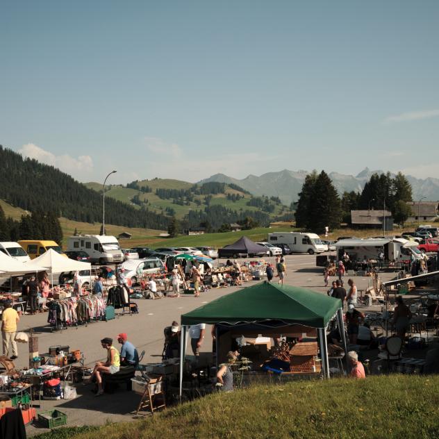 Marché-Brocante du Col des Mosses