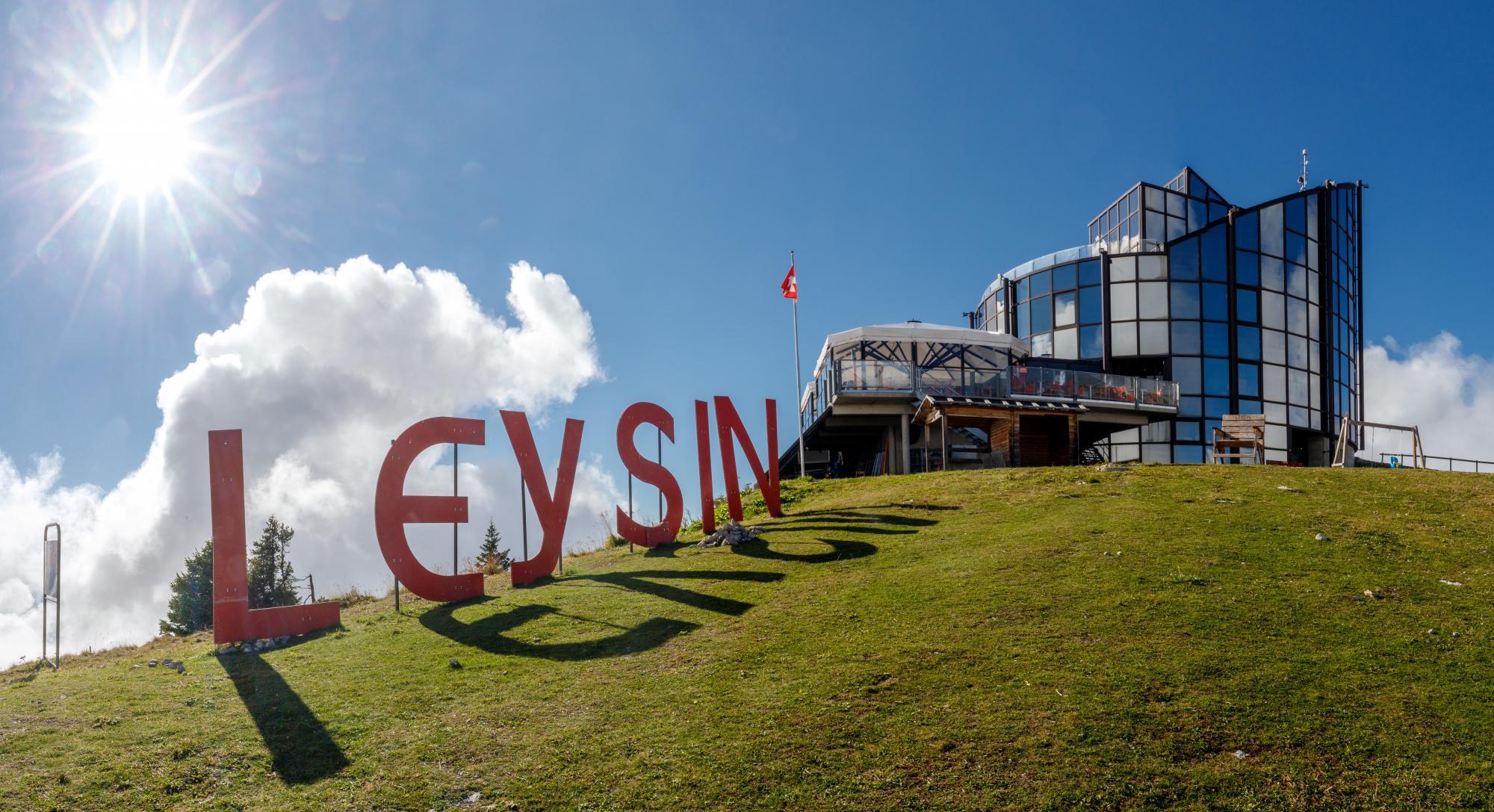 Leysin - Kuklos and lettering - Summer