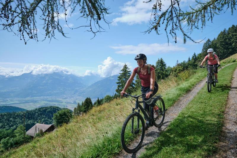 Leysin - eBike - Sommer