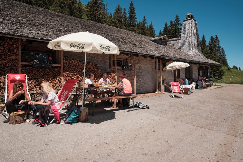 Leysin - Témeley Terrace - Summer