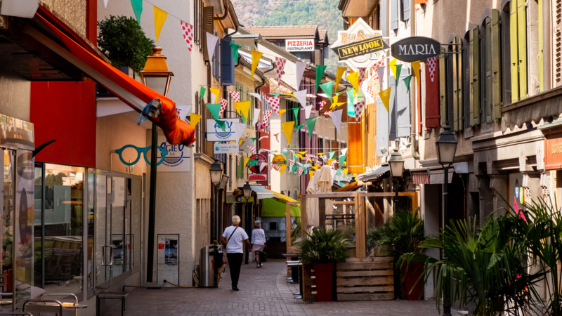 Old Town - summer - Aigle