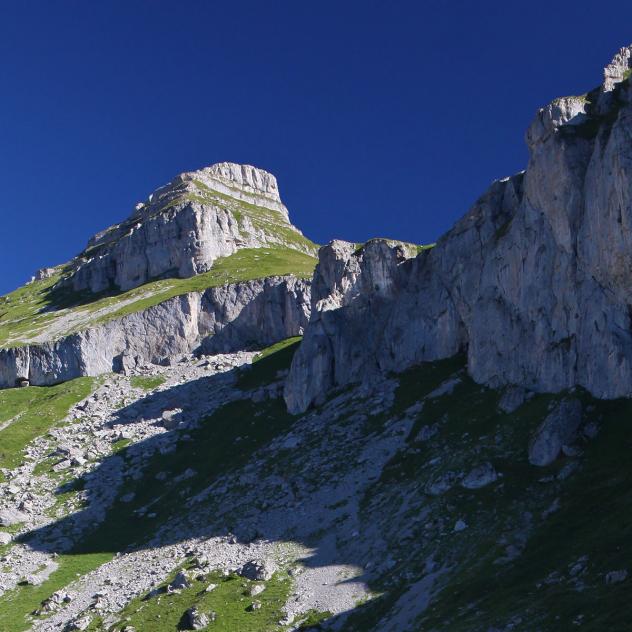 Climbing at the Diamant