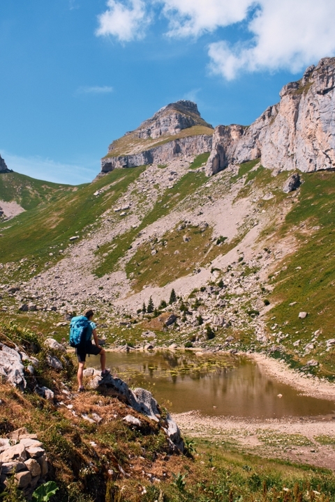 Lac de Mayen - summer - Leysin