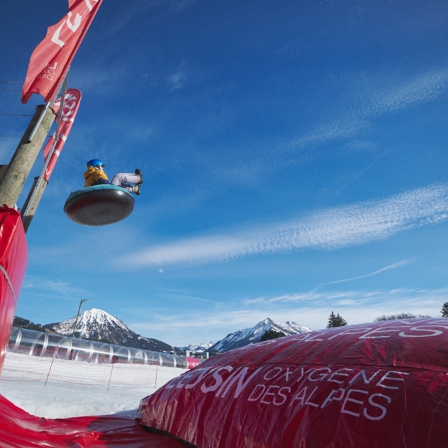 Tobogganing Park Leysin