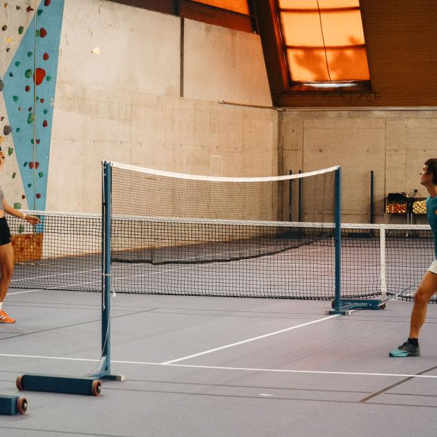 Badminton à Leysin