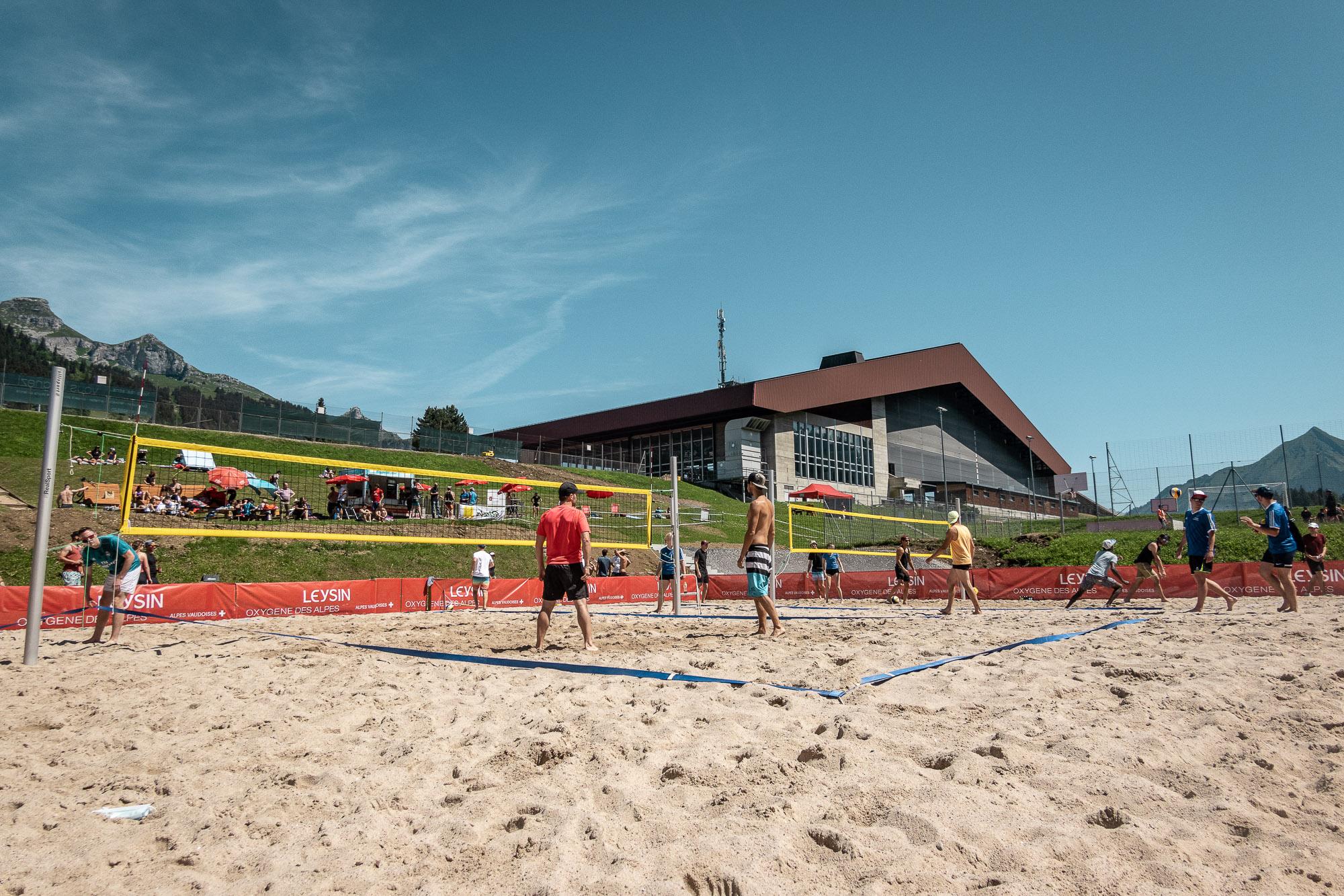 Beach volleyball - Ice rink Sports Centre - Leysin