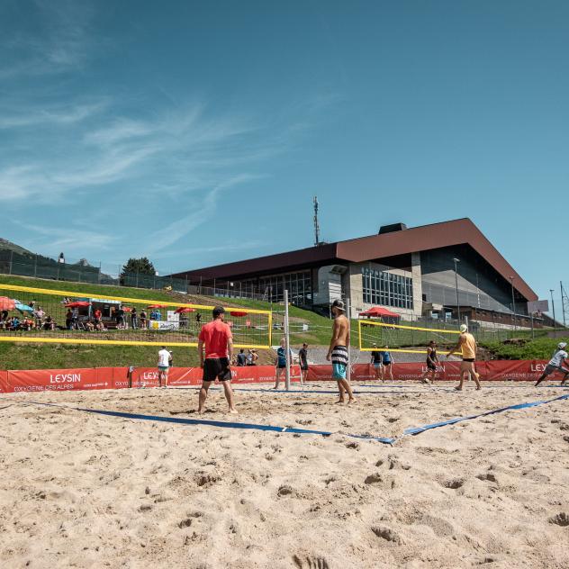 Beach-volley - Leysin