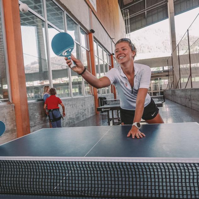 Ping-Pong in Leysin