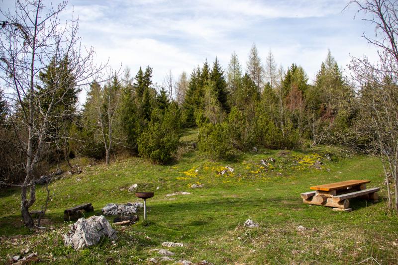 Antenne - Picknick vom Pfad aus - Frühling - Jonas Froment