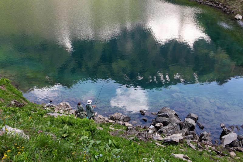 Lac Lioson - été - Les Mosses