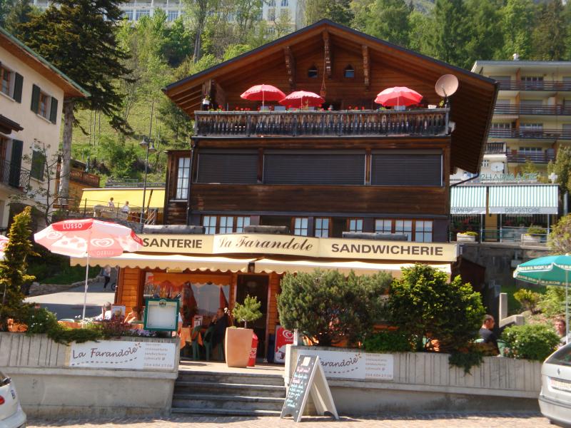 Tea-room la Farandole - summer - Leysin