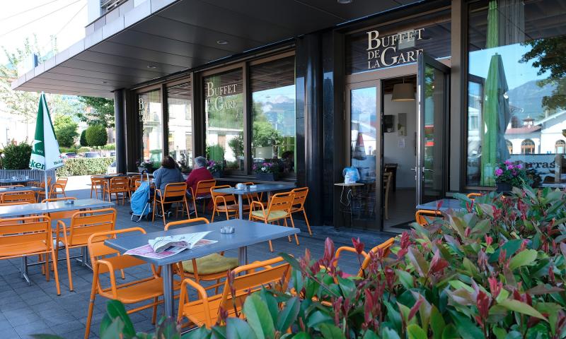 Restaurant Buffet de la Gare - été - Aigle