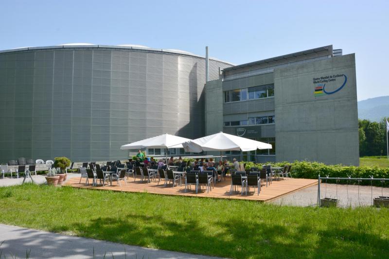 Restaurant Vélodrome - summer - Aigle