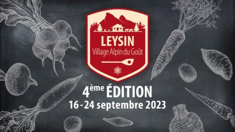 Banner - Leysin Alpendorf des Geschmacks 2023