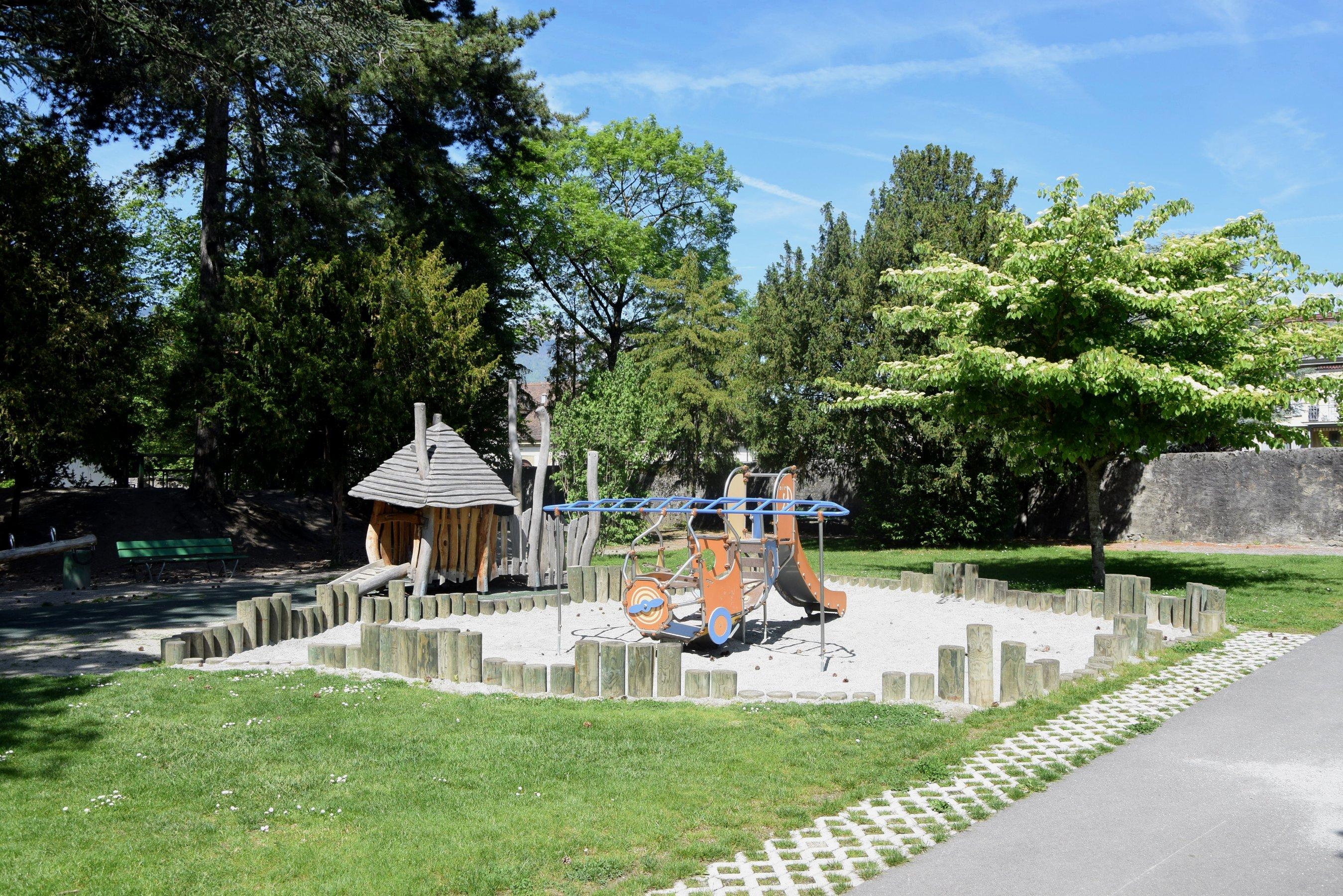 Playgrounds in Aigle