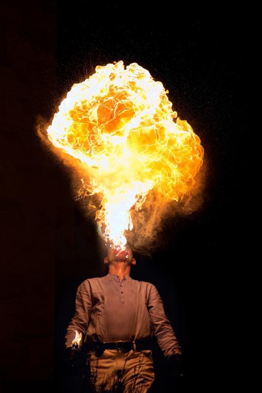 fire show