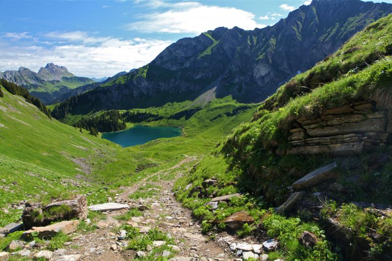 Randonnée au lac Lioson - été - Les Mosses