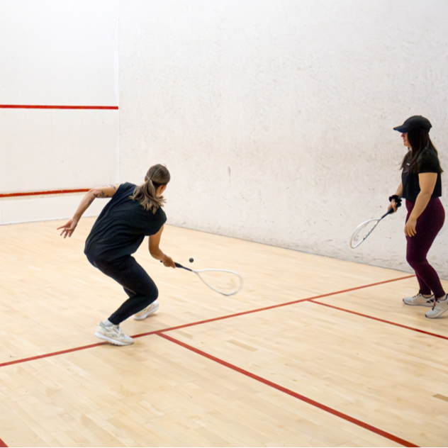 Squash in Leysin
