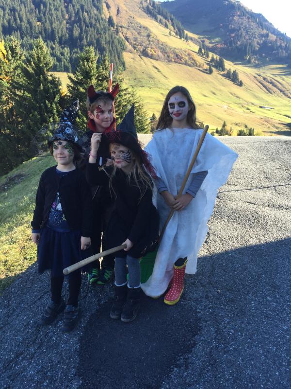Kinder Halloween - Herbst - Les Mosses