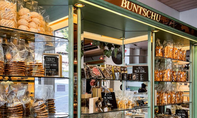 séléction vitrine - boutique à pain - M. Buntschu - Leysin
