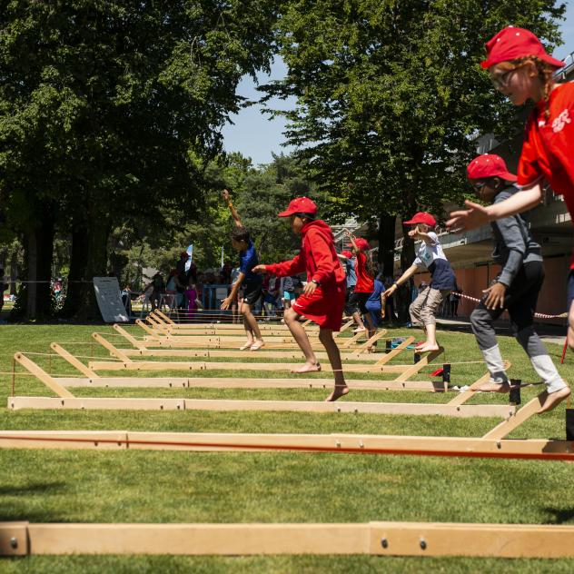Marché brocante - Animation : Slackline pour tous
