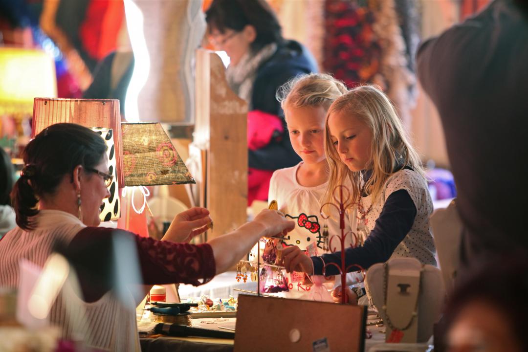 Christmas market - winter - Leysin