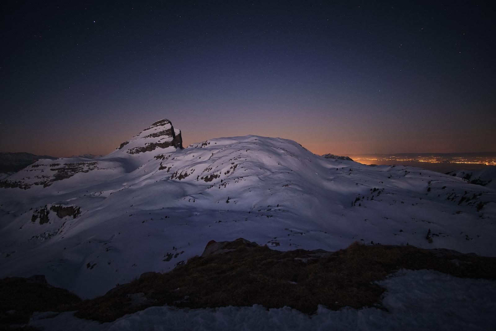 Le dimanche soir dans les Alpes Vaudoises