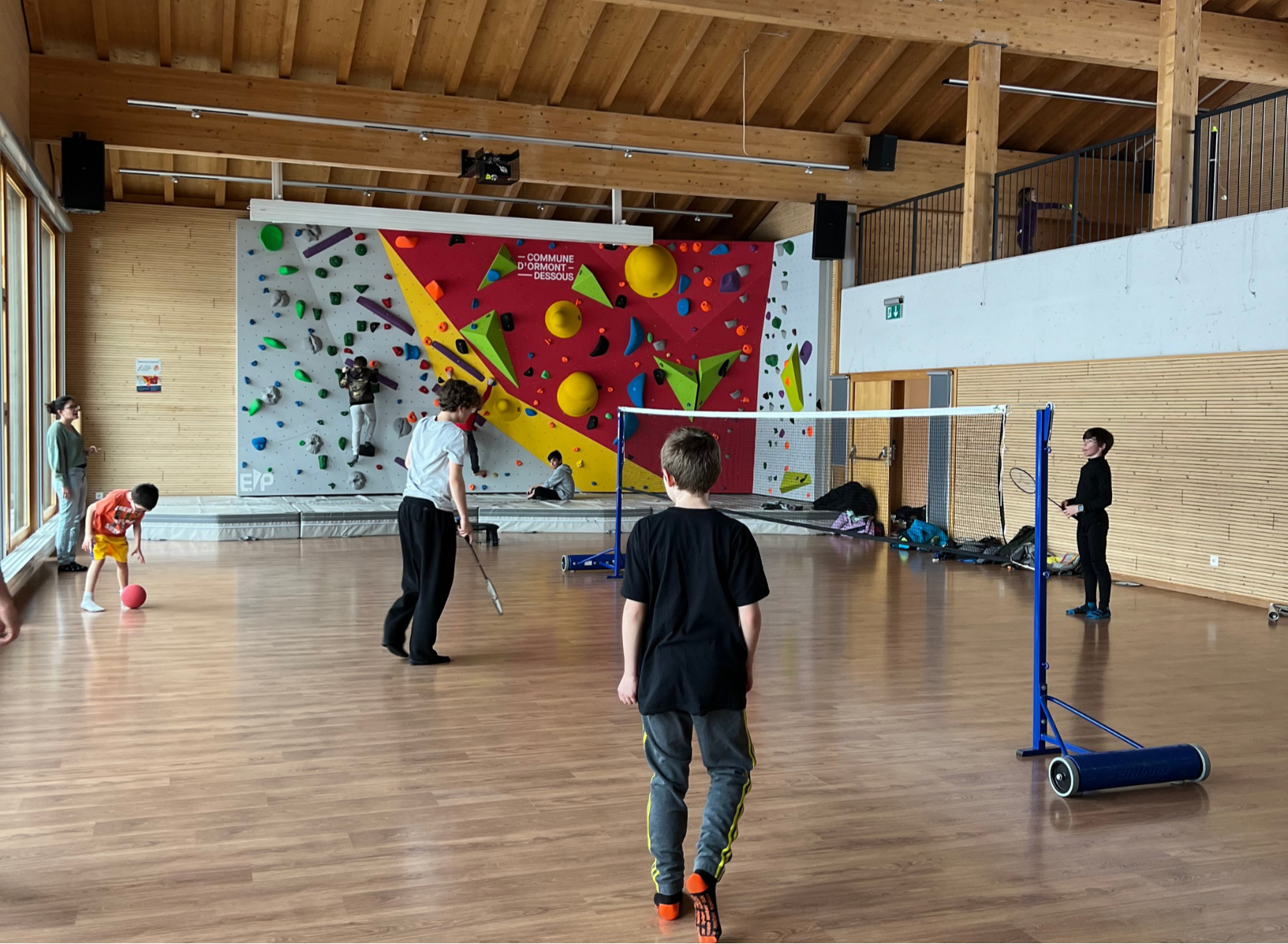 Indoor sports in Les Mosses