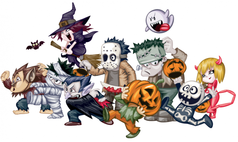 Halloween monster