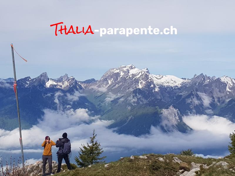 Startgebiet Berneuse - Thalia Paragliding - Sommer-Herbst - 2024