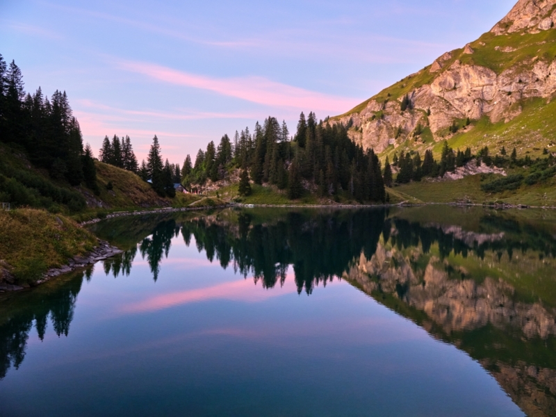 Lake Lioson  - summer - Les Mosses