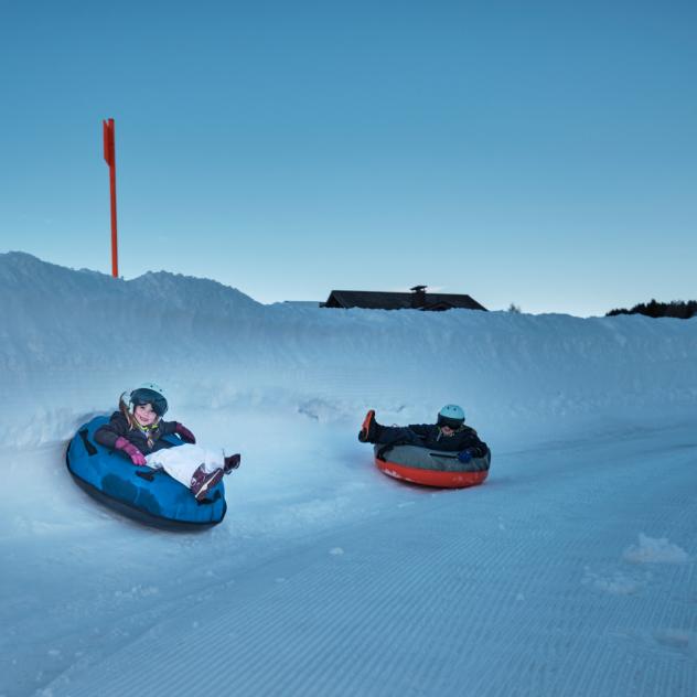 Snowtubing Les Mosses