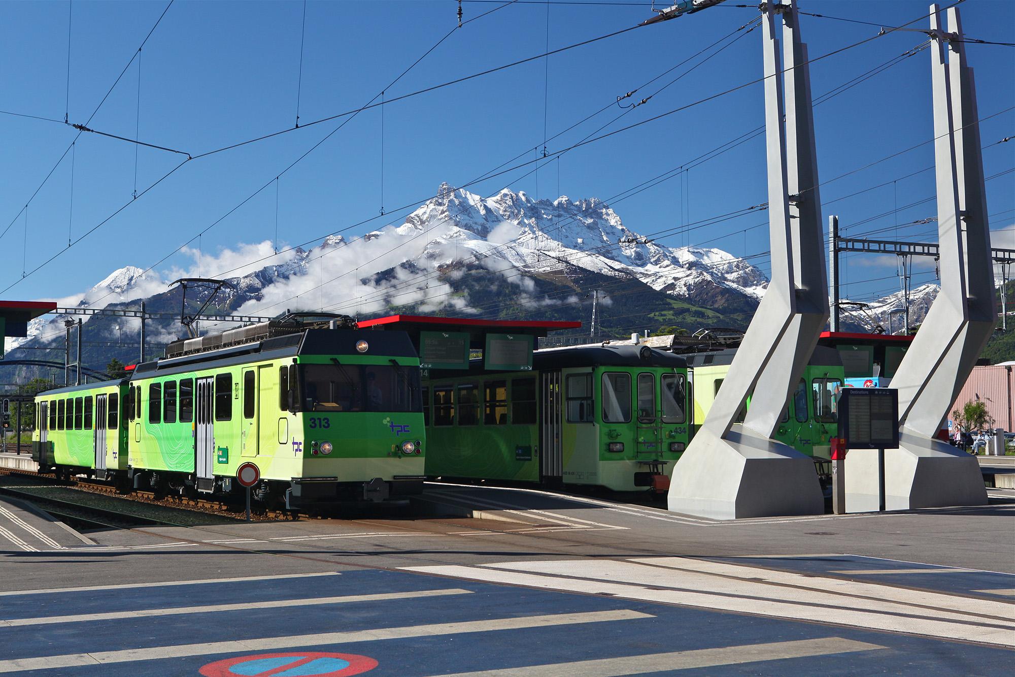 Venir à Aigle