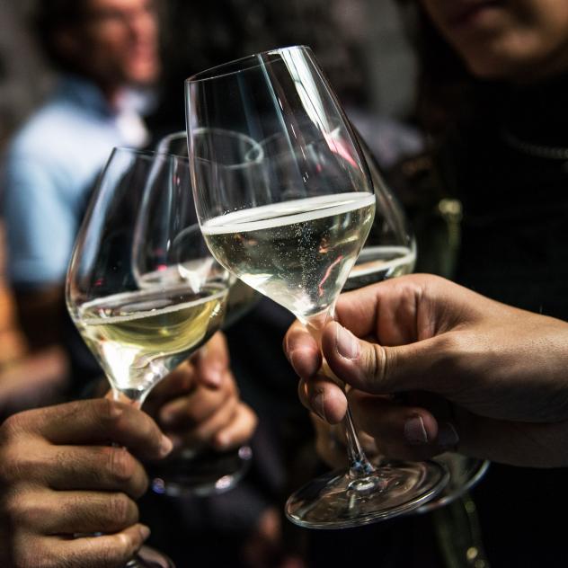 Weihnachtsaperitif „gemeinsam“