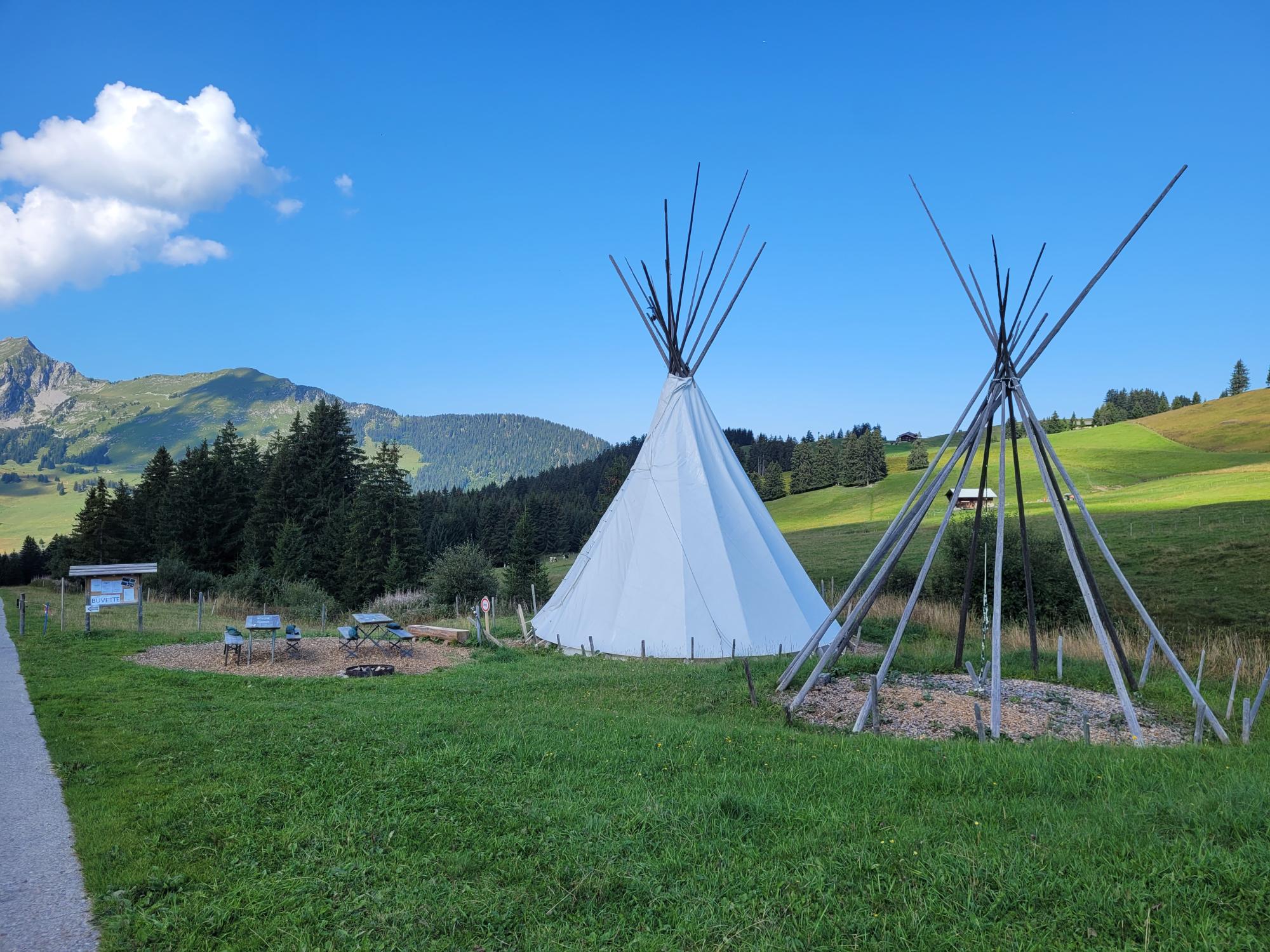 Les Mosses - Tipi Les Charmilles - Eté