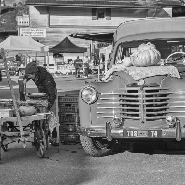Local markets in Leysin