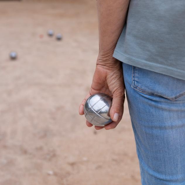 Monthly pétanque tournament