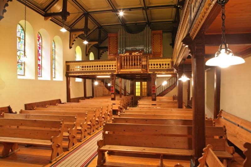 Interior church - Cergnat